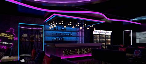 陕西西安普罗旺斯酒吧设计（电音派对酒吧设计）-酒吧设计-深圳宋三英KTV设计公司
