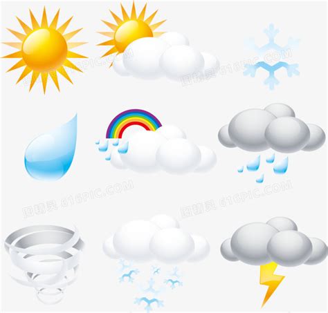 卡通手绘天气预报雨雨天图标素材图片免费下载_PNG素材_编号vj9ir2g78_图精灵