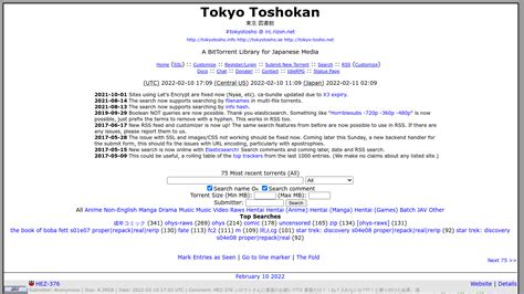 Discover erotic Japanese content at TokyoTosho.info - the ultimate ...