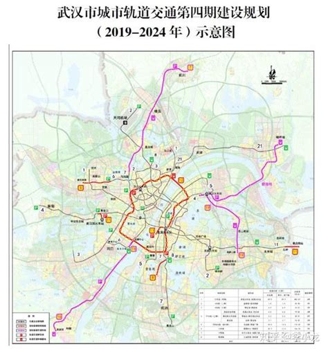 武汉地铁规划(2019.1修编版)(李小龙原创作品) - 知乎