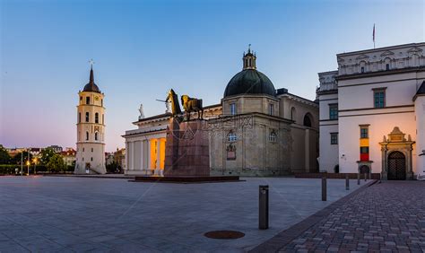 立陶宛首都维尔纽斯旅游景点维尔纽斯大教堂图片素材_免费下载 ...