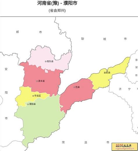 濮阳市辖区地图|濮阳市辖区地图全图高清版大图片|旅途风景图片网|www.visacits.com