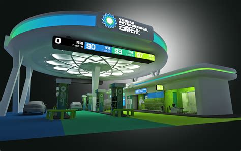 加油站创意设计-深刻品牌策划机构案例展示-一品威客网