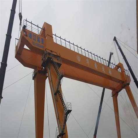 北京 船厂用龙门吊 造船用大吨位大跨度门式起重机100-300吨
