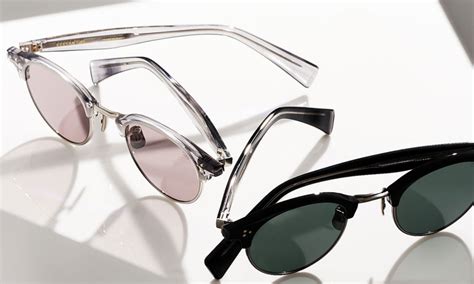 T8200759 - C字装饰太阳眼镜 - 镀金饰面，牛角材质，棕色镜片 - 卡地亚