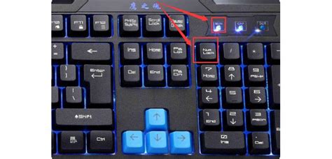 键盘上的三个灯都有什么用?如何打开?