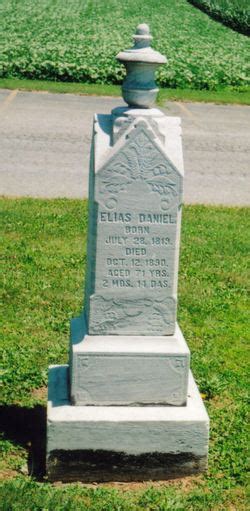 Elias Wagner Daniel (1819-1890) - Find a Grave Memorial