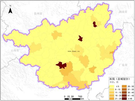 广西壮族自治区旅游地图 - 广西地图 - 地理教师网