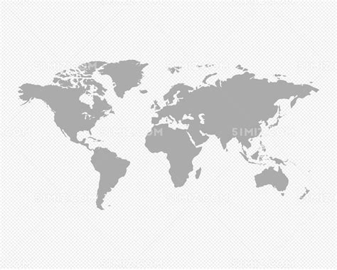 蓝色世界地图图片素材免费下载 - 觅知网