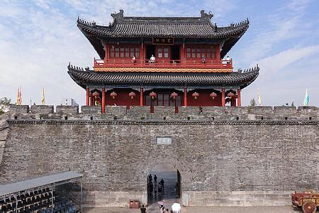 旅游景区航拍湖北荆州古城历史文化旅游区mp44K视频素材-第9484个作品
