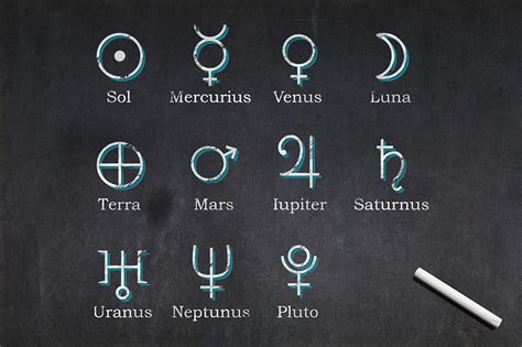 星座,符号,行星,木星,冥王星,火星,天王星,海王星,水星,金星,摄影素材,汇图网www.huitu.com