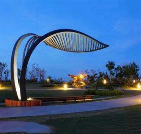 大型不锈钢雕塑定制户外广场城市园林景观创意金属装饰摆件-阿里巴巴