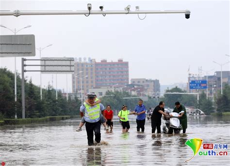 大暴雨导致广汉内涝严重-高清图集-中国天气网四川站