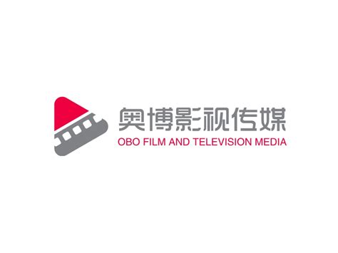 奥博影视传媒logo设计 - 标小智