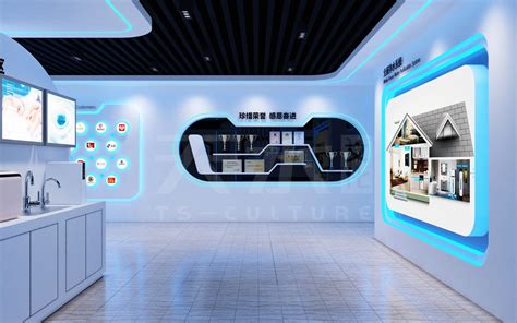 科技展厅设计让企业信息得到全面展示_科技展厅设计_那天数字
