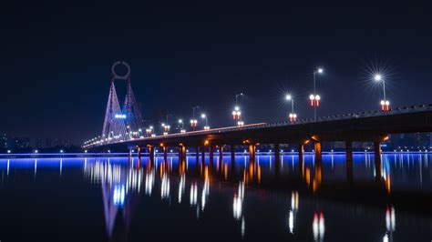 咸阳渭河桥二号桥夜景|摄影|风光摄影|Rory野鹿 - 原创作品 - 站酷 (ZCOOL)