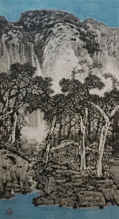 中国古典山水画|纯艺术|国画|书染小次郎 - 原创作品 - 站酷 (ZCOOL)