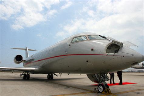 小型私人飞机王者：庞巴迪里尔45XR图赏_私人飞机网