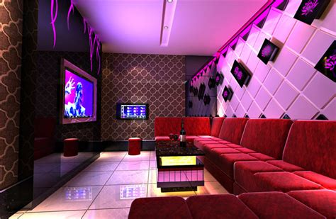 科技风ktv歌厅包间酒吧夜店3d模型下载-【集简空间】「每日更新」