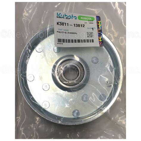 Kubota Tension Pulley Part # K3811-13812 - New Holland Rochester