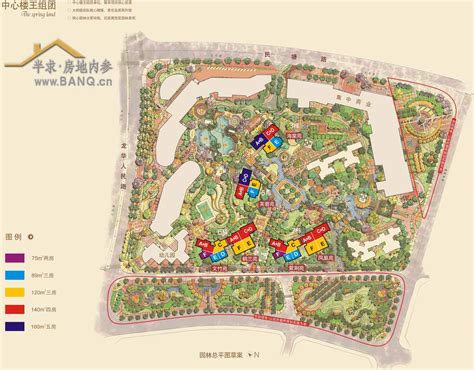 大庆市某地小区总平面设计规划cad图纸，共一份资料_住宅小区_土木在线