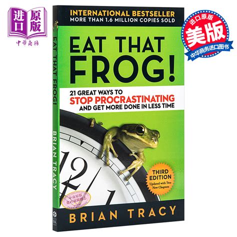 现货【中商原版】吃掉那只青蛙！（第3版）英文原版 Eat That Frog!: 21 Great Ways to Stop ...