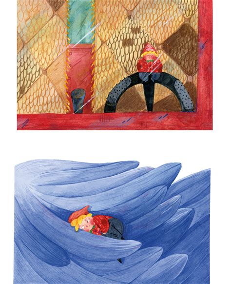 《尼尔斯骑鹅旅行记》插画配图|插画|儿童插画|阿修wenzi - 原创作品 - 站酷 (ZCOOL)