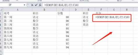 Excel中Sumif函数的使用方法_360新知