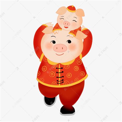 2019猪年吉祥物公仔生肖猪玩偶小猪毛绒玩具年会礼品布娃娃批发-阿里巴巴