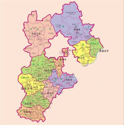 关于河北省地图-河北省地图