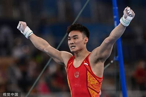 奥运会中国体操男子团体获得铜牌_手机新浪网