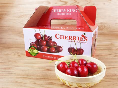 现货车厘子礼盒1-2斤装樱桃盒礼品包装盒水果盒定制水果礼盒包装-阿里巴巴