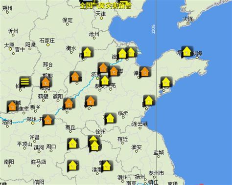 山东省气象台继续发布橙色高温预警，局部地区最高气温可达39℃