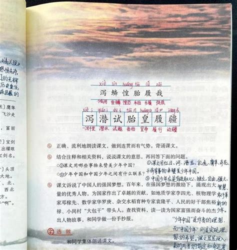 语文五年级上册13 少年中国说（节选）课文内容ppt课件-教习网|课件下载