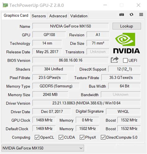 NVIDIA GeForce MX 330 发布，较 MX250 主频提升 0.8%科技以改名为本_显卡_什么值得买