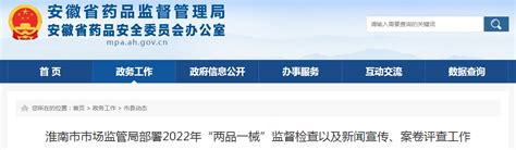 安徽省淮南市市场监督管理局公布2022年第52期食品安全监督抽检信息_手机新浪网