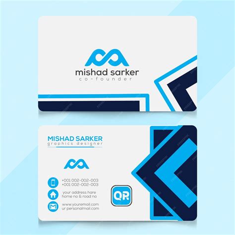 Premium Vector | Vector abstract creative business cards template