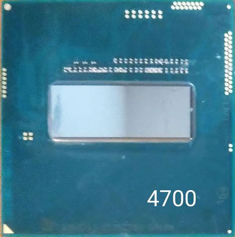 ノートPC用CPU Core i7 4700MQ 4コア8スレッド2 4GHz動確品｜PayPayフリマ