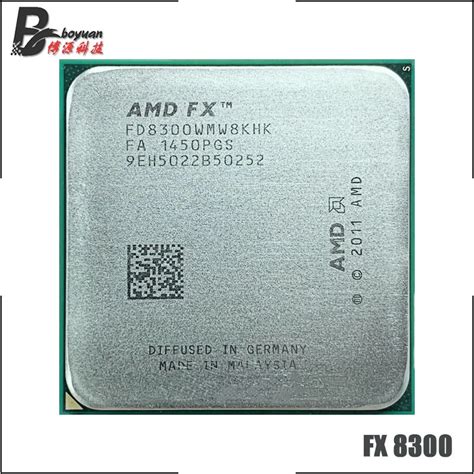 AMD FX-8300 Eight-Core 4.2GHz Socket AM3+ Processor - DYNOKART