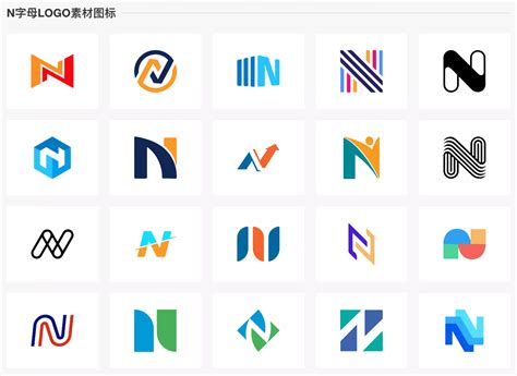 25款w字母变形logo设计_觉唯设计
