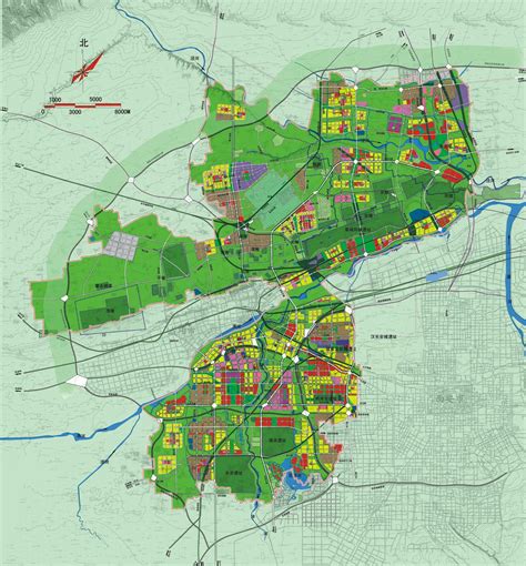 西咸新区 规划 图 谁有 发一下-西咸新区总体规划的基本原则