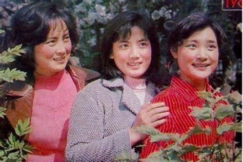 老照片：70年代末80年代初的四小花旦，除了刘晓庆，还有她们