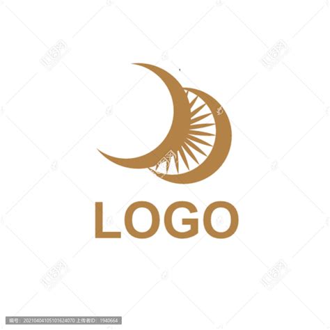 日月标志logo,其它,LOGO/吉祥物设计,设计,汇图网www.huitu.com