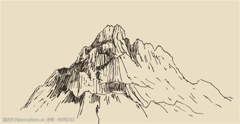 不同等级山的画法，你是哪一种呢？ #简笔画 #画画 #山#想画就画 #创意#山水#夏天