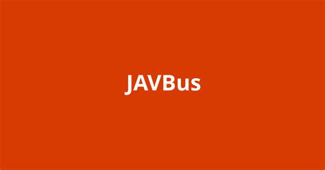 javbus.com - Javbus