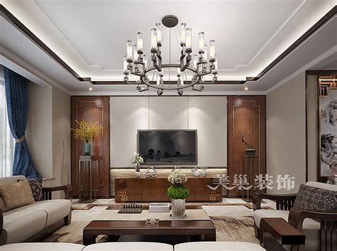 许昌未来东岸208平四室两厅新中式案例_设计师亚楠-站酷ZCOOL