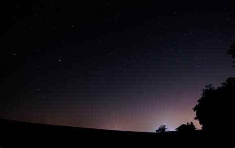 夜晚的山,星空,风景,4K壁纸-千叶网