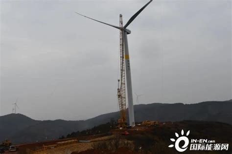 华润电力山西浮山二期15.4MW风电项目首批风机顺利并网发电-国际风力发电网