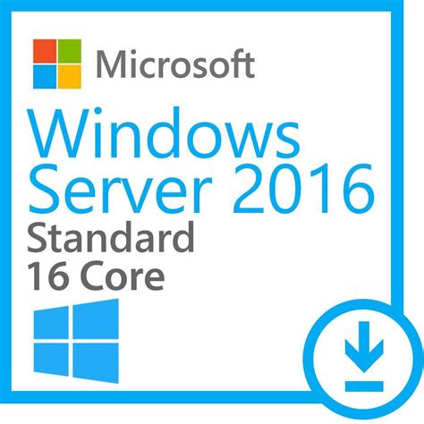 Microsoft Windows Server 2016 Standard - 16 Core License
