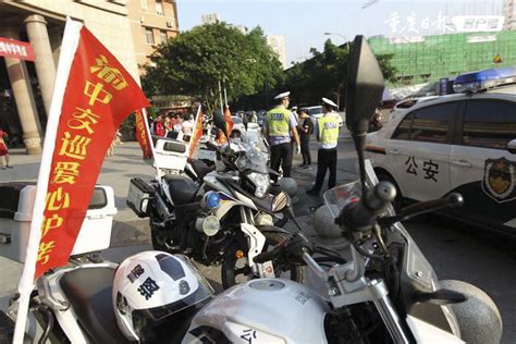 重庆女子交巡警驾沃尔沃轿车上岗 - 图片新闻 - 文明风
